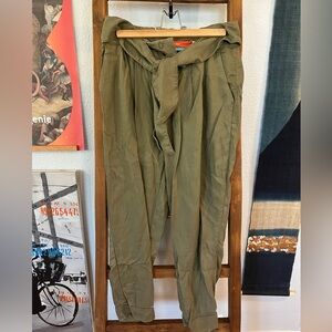 Anthropologie Paper Bag Pants
